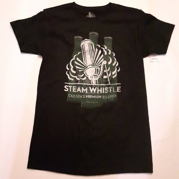 Steam Whistle Pilsner Bottle Beer t-shirt Small - Picture 2 of 4